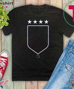 USWNTPA Shield 4 Stars Only Gift T-Shirt