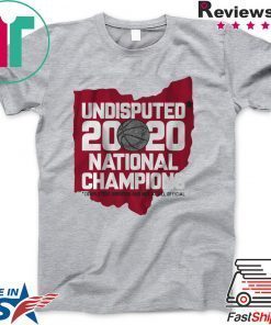 Undisputed Champs - Columbus, OH Basketball Gift T-Shirt