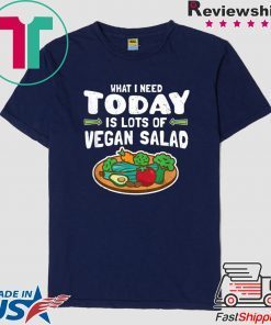 Vegan Salad Healthy Foods Gift T-Shirt