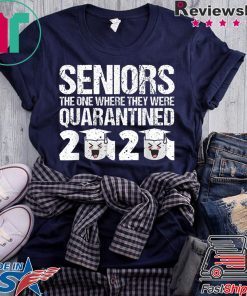 Vintage Seniors The One Where They Were Quarantined 2020 Gift T-Shirts