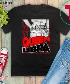 Womens Queen Libra Queen Born As Libra Libra Kawaii Anime Style Gift T-Shirt