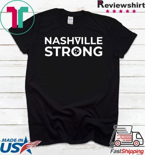 ashville Strong Native in Nashville Tennessee Tornado T-Shirt