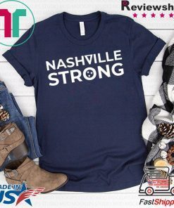 ashville Strong Native in Nashville Tennessee Tornado T-Shirt
