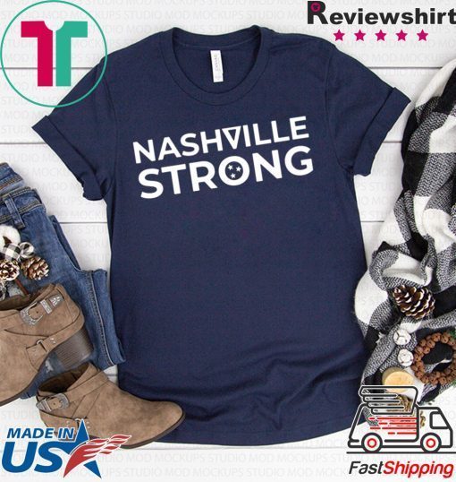 ashville Strong Native in Nashville Tennessee Tornado T-Shirt