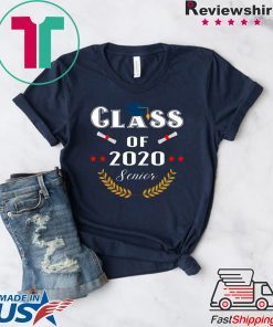 class of 2020 the year when shit got real - Senior 2020 Class of Gift T-Shirts