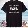 Baseball Mom 2020 The One Where They Were Quarantined T-Shirt