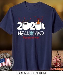 Born in 1960 Birthday Gift Idea 2020 Hello 60 Toilet Paper Birthday Cake Quarantined Social Distancing Gift T-Shirt