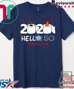 Born in 1970 Birthday Gift Idea 2020 Hello 50 Toilet Paper Birthday Cake Quarantined Social Distancing Classic Gift T-Shirts