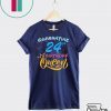Born in 1996 My 24th Birthday Queen Quarantine Social Distancing Quarantined Birthday 2020 Gift T-Shirt