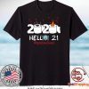 Born in 1999 Birthday Gift Idea 2020 Hello 21 Toilet Paper Birthday Cake Quarantined Social Distancing Classic Gift T-Shirts