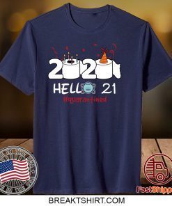 Born in 1999 Birthday Gift Idea 2020 Hello 21 Toilet Paper Birthday Cake Quarantined Social Distancing Classic Gift T-Shirts