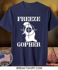 Caddyshack Freeze Gopher Gift T-Shirts