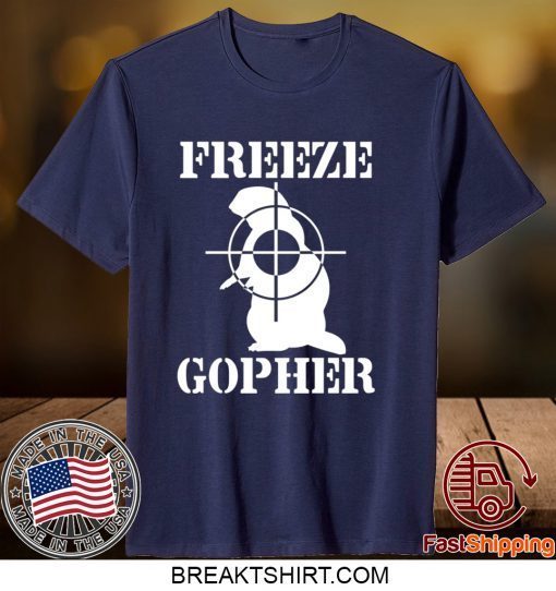 Caddyshack Freeze Gopher Gift T-Shirts