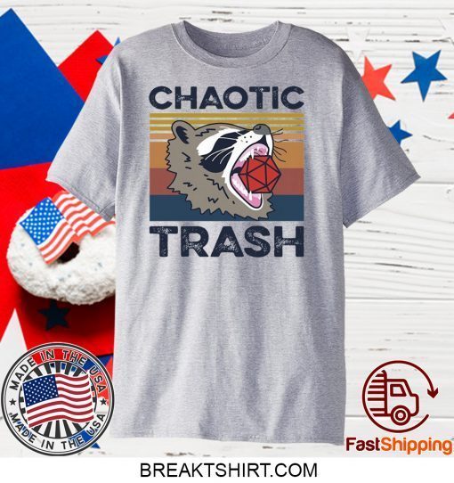 Chaotic Trash Game Raccoon Gift T-Shirt