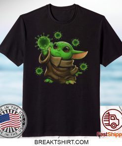 Coronavirus Merch Baby Yoda Gift T-Shirt