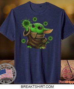 Coronavirus Merch Baby Yoda Gift T-Shirt