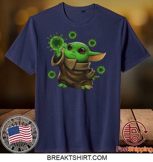 Coronavirus Merch Baby Yoda Gift T-Shirt