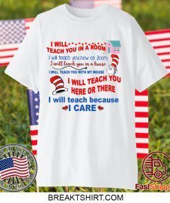 Dr Seuss Teacher WomensWave TShirt