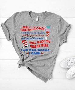 Dr Seuss Teacher short sleeves T-Shirt