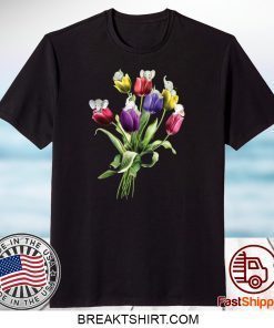 Elephant Tulip flowers Gift T-Shirts