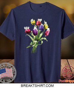 Elephant Tulip flowers Gift T-Shirts