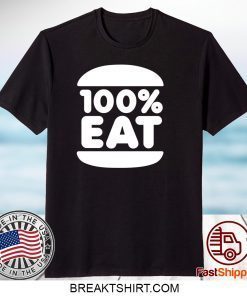 Face Jam 100 Percent Eat Gift T-Shirt