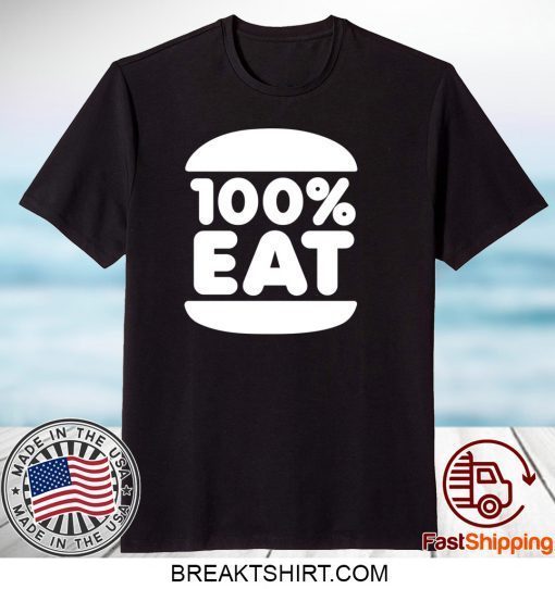 Face Jam 100 Percent Eat Gift T-Shirt