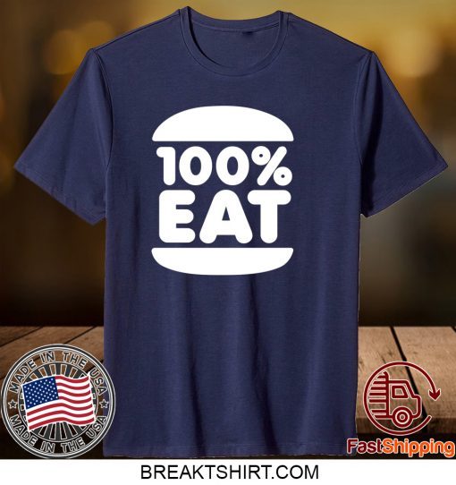 Face Jam 100 Percent Eat Gift T-Shirt