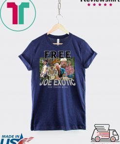 Free Joe Exotic The Tiger King carole baskin Classic T-Shirt