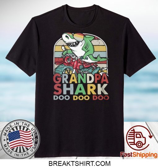 Grandfather Shark Doo Doo Doo Gift T-Shirt