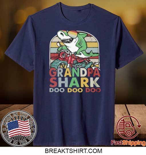 Grandfather Shark Doo Doo Doo Gift T-Shirt