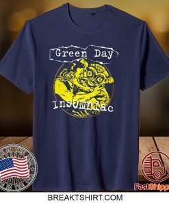 Green Day Insomniac Free Hugs Band Logo Gift T-Shirts