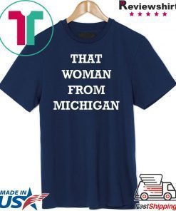 Gretchen Whitmer That Woman From Michigan WomensWave T-Shirt