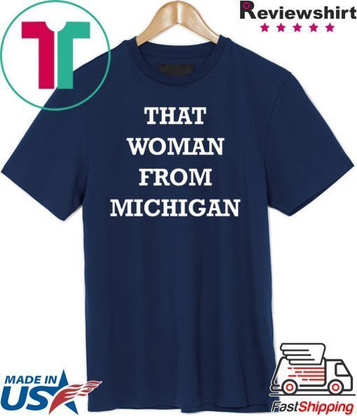 Gretchen Whitmer That Woman From Michigan WomensWave T-Shirt