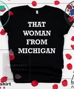 Gretchen Whitmer That Woman From Michigan WomensWave T-Shirt