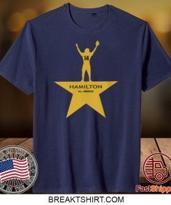 Hamilton All - American Football Gift T-Shirt