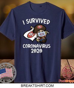 I SURVIVED CORONAVIRUS 2020 GIFT T-SHIRT