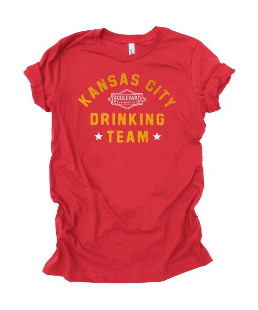 Kansas City Drinking Team Football original T-Shirts