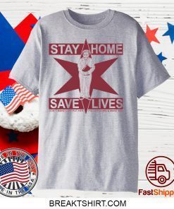 Lori Lightfoot Stay Home Save Lives Gift T-Shirts