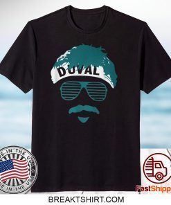 Minshew Headband Mustache glasses Duval teal Gift T-Shirts