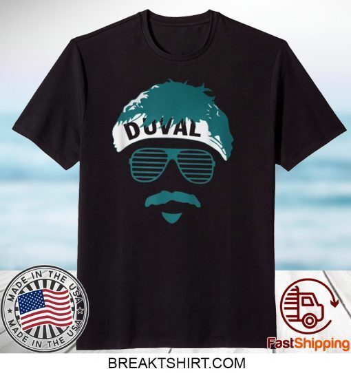 Minshew Headband Mustache glasses Duval teal Gift T-Shirts