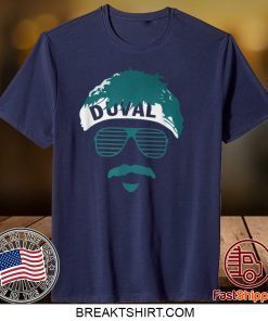 Minshew Headband Mustache glasses Duval teal Gift T-Shirts