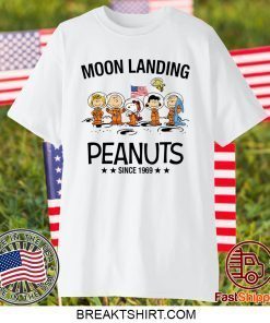 Moon landing Peanuts since 1969 Gift T-Shirts