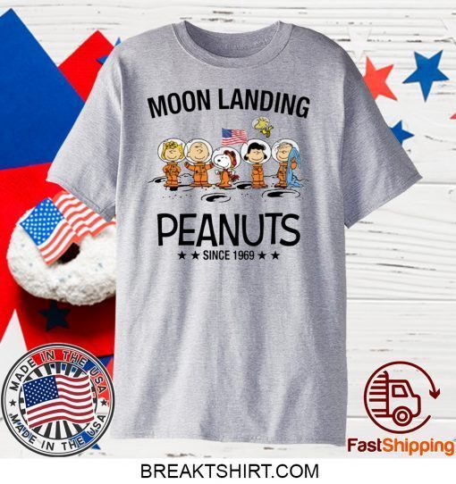 Moon landing Peanuts since 1969 Gift T-Shirts