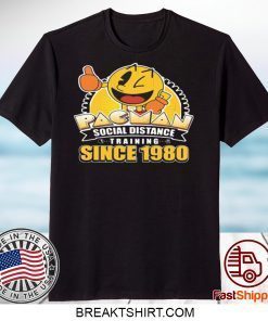 PACMAN SOCIAL DISTANCE TRAINING SINCE 1980 GIFT T-SHIRTS