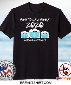 Photographer 2020 toilet paper quarantine Gift T-Shirt