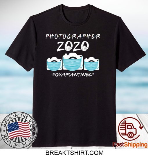 Photographer 2020 toilet paper quarantine Gift T-Shirt