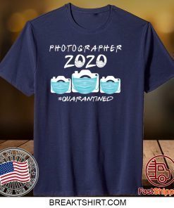 Photographer 2020 toilet paper quarantine Gift T-Shirt