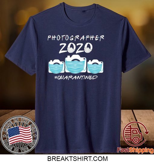 Photographer 2020 toilet paper quarantine Gift T-Shirt