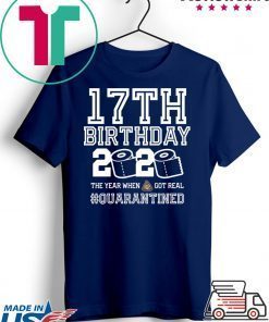 17th Birthday Quarantined T-Shirt